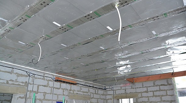 Греющий потолок на основе ЗЕБРА ЭВО-300